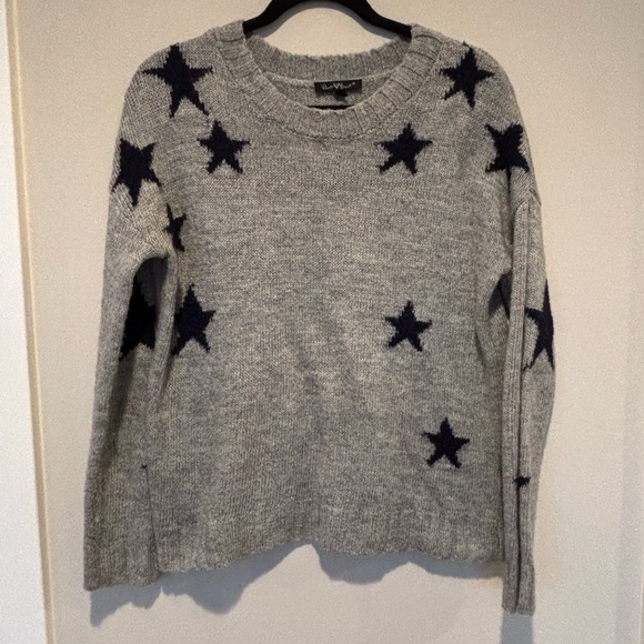 Velvet Heart Sweaters - Velvet Heart Heather Gray Sweater